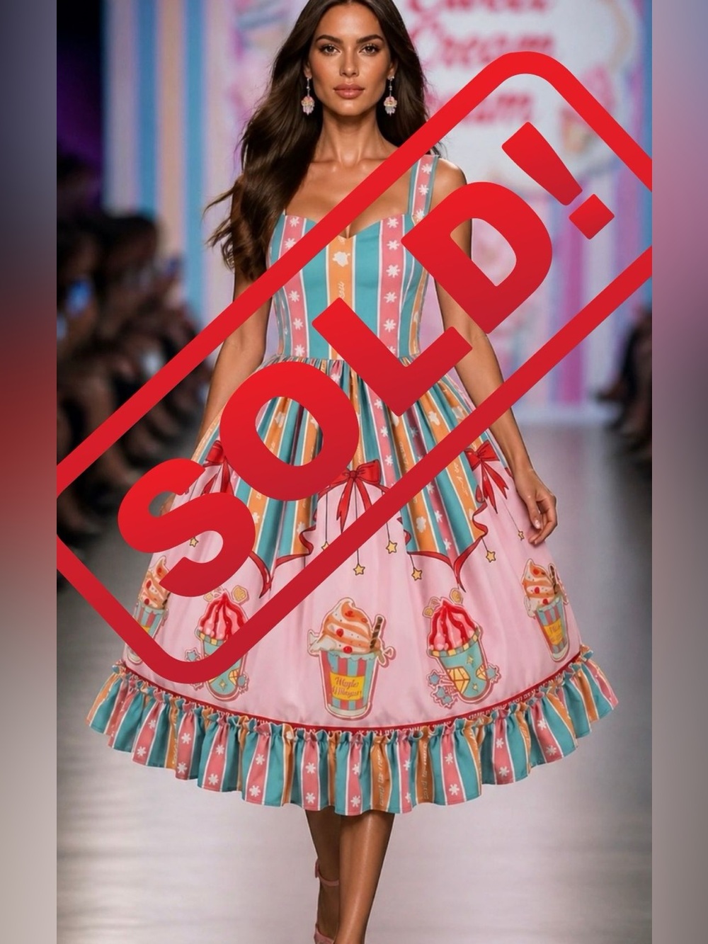 Night Whisper Lolita Summer Ice-cream dress  🍦🍦🍦🍦 ‼️SOLD DO NOT PURCHASE ‼️